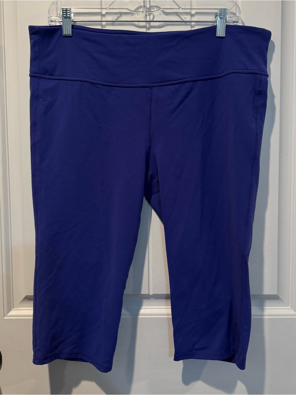 Athleta Cropped Active Leggings in Royal Blue